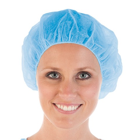 Baretthaube BETTINA Ø 53 cm 100 Stück/Pack  vers. Farben Baretthaube BETTINA Ø 53 cm 100 Stück/Pack  vers. Farben