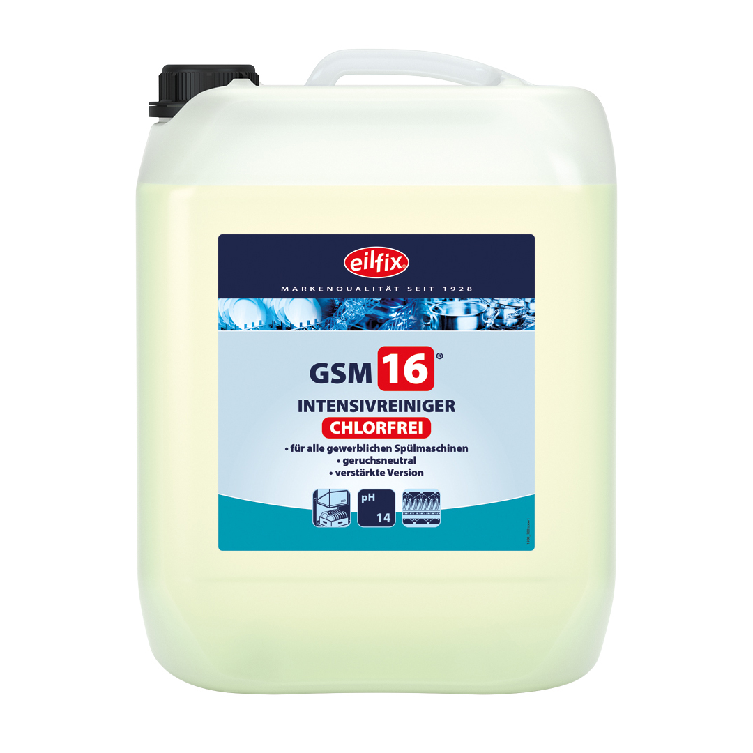 Eilfix® GSM 16 OC Geschirrspülmaschinenreiniger | chlorfrei | 14 kg Kanister Eilfix® GSM 16 OC Geschirrspülmaschinenreiniger | chlorfrei | 14 kg Kanister