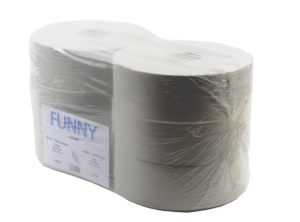 Jumbo Toilettenpapier | Weiß | ca. Ø 28 cm | 2-lagig | 6 Rollen/Beutel | AG-038 Jumbo Toilettenpapier | Weiß | ca. Ø 28 cm | 2-lagig | 6 Rollen/Beutel | AG-038