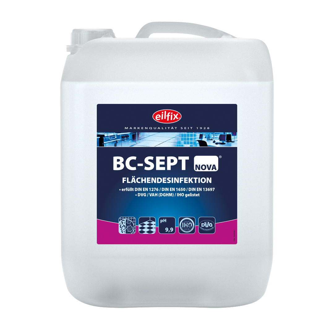 Eilfix®  BC SEPT nova | Flächendesinfektion |  10 Liter Kanister Eilfix®  BC SEPT nova | Flächendesinfektion |  10 Liter Kanister