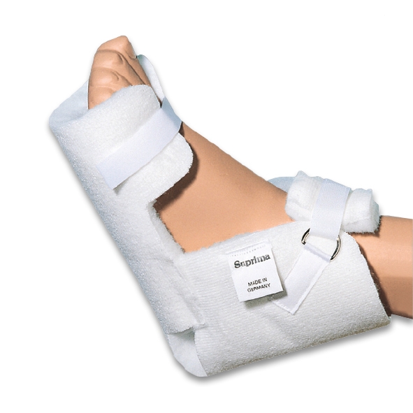 Suprima Fersenschuh kompakt Mit Ring und Klettverschluss Unisex Weiß 6028 Suprima Fersenschuh kompakt Mit Ring und Klettverschluss Unisex Weiß 6028