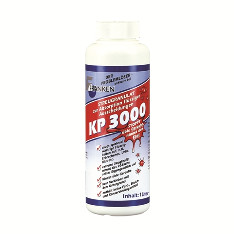 KP 3000 | Streugranulat | Kotzpulver | 1 Liter Flasche