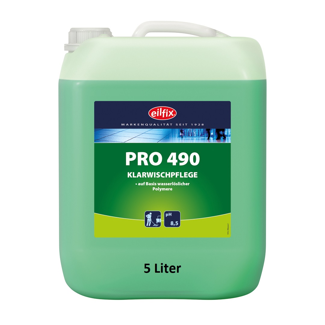 Eilfix® PRO 490 Klarwischpflege | 5 Liter Kanister