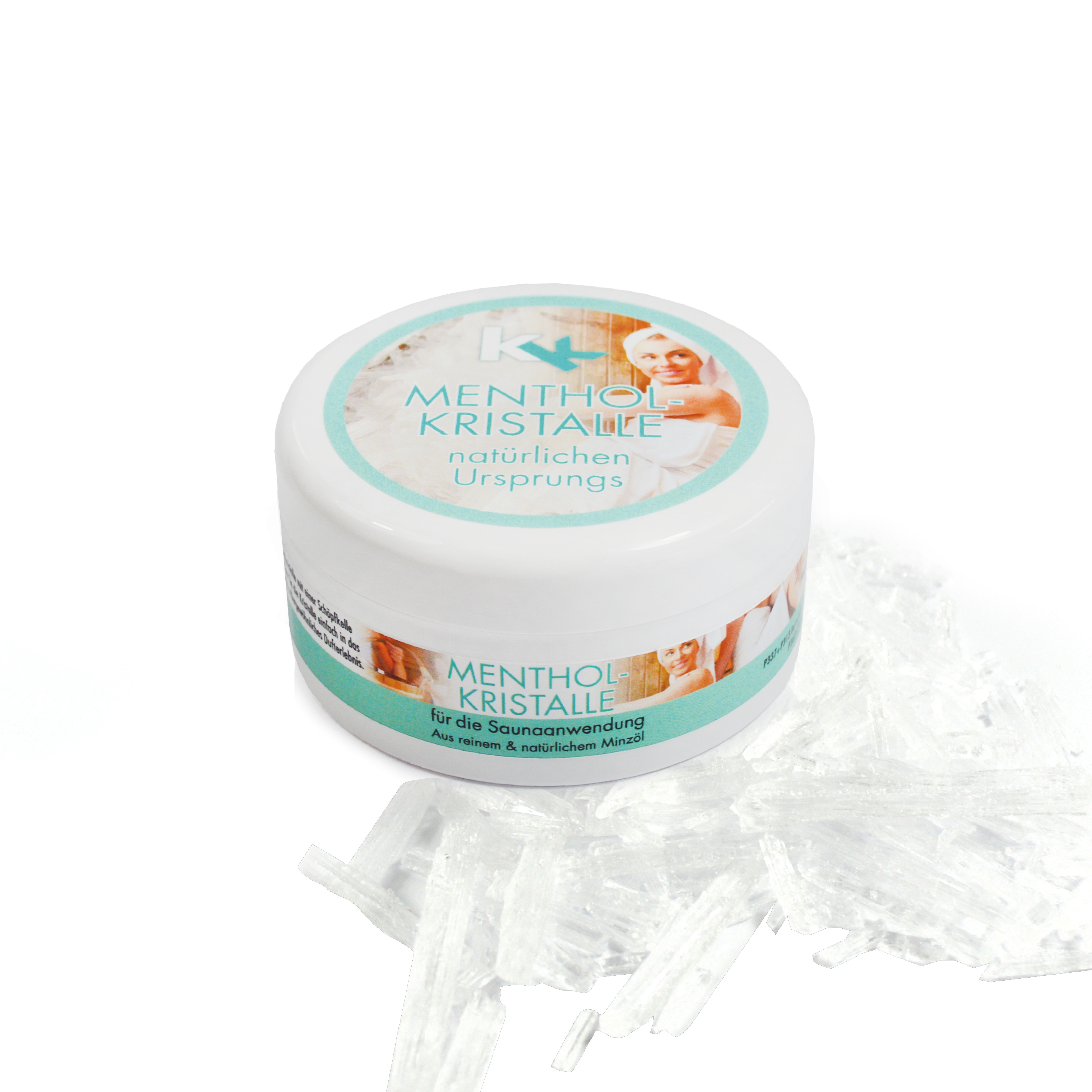 Menthol Kristalle | Natürlichen Ursprungs | 50 g Dose Menthol Kristalle | Natürlichen Ursprungs | 50 g Dose