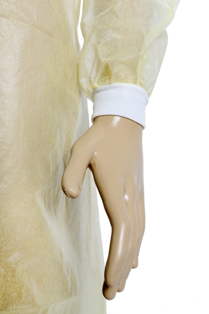 Med Comfort Vlies Besucherkittel PE-Beschichtung Gelb 10 Stück/Beutel vers. Größen Med Comfort Vlies Besucherkittel PE-Beschichtung Gelb 10 Stück/Beutel vers. Größen