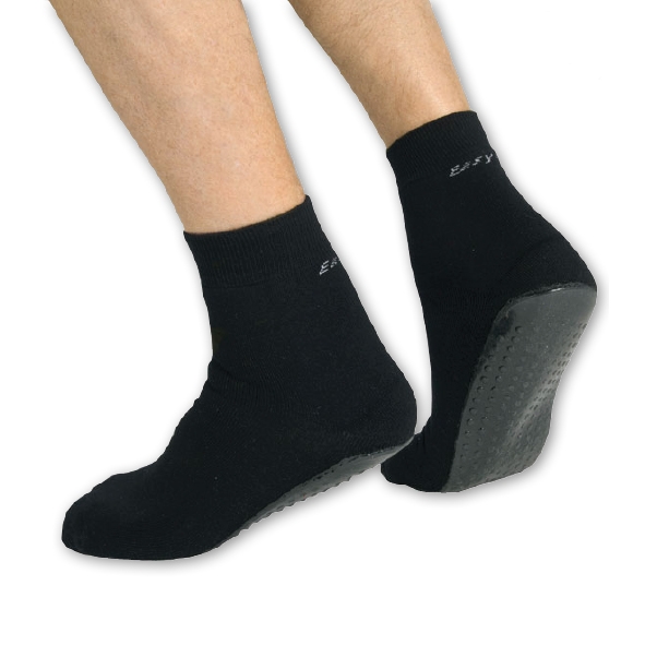 Suprima | Anti-Rutsch-Socken | Unisex | Größe 39/42-43/45 | Schwarz | 4820