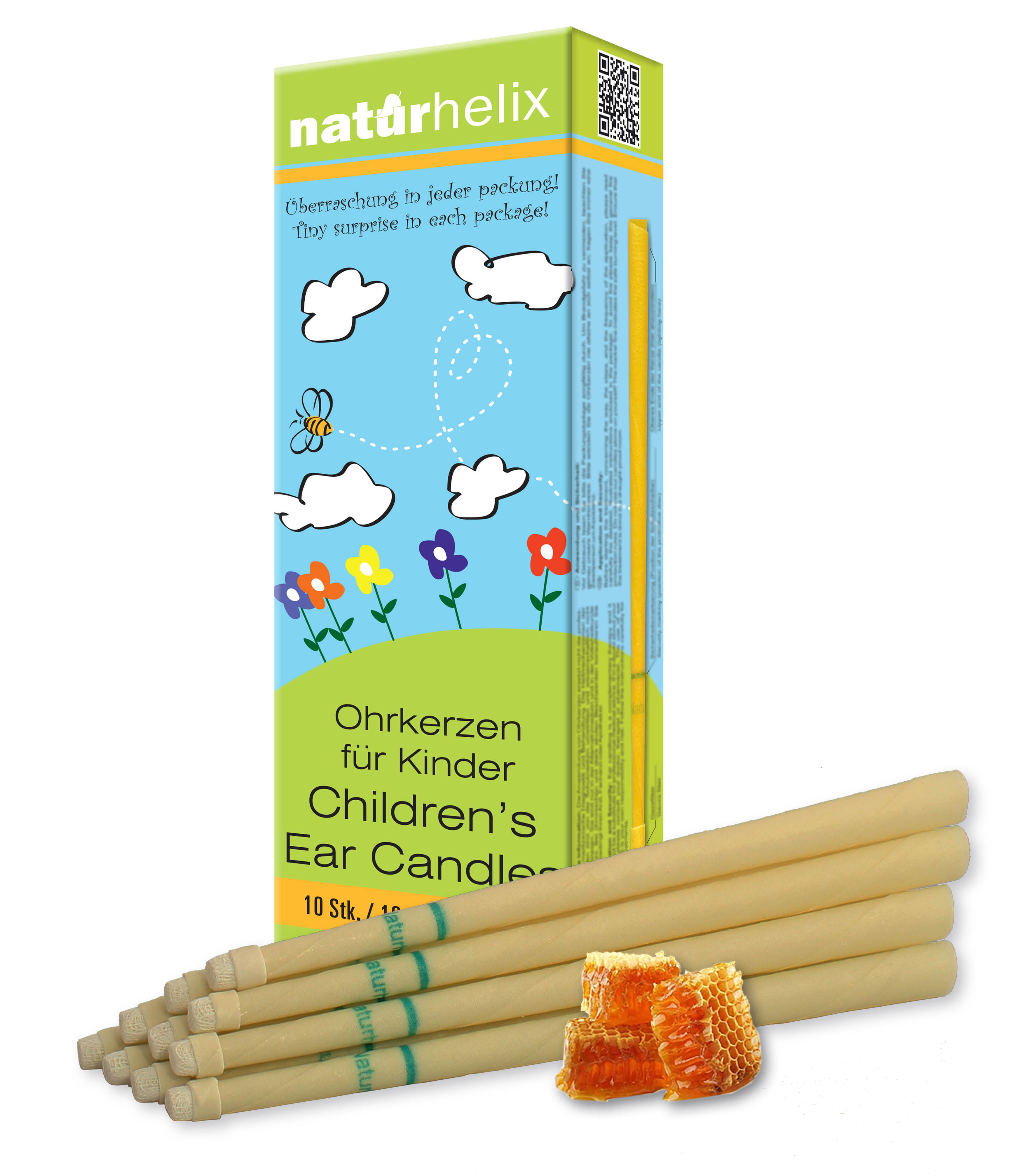 BIO Kinder-Ohrkerzen Natur 10 Stück/Packung BIO Kinder-Ohrkerzen Natur 10 Stück/Packung
