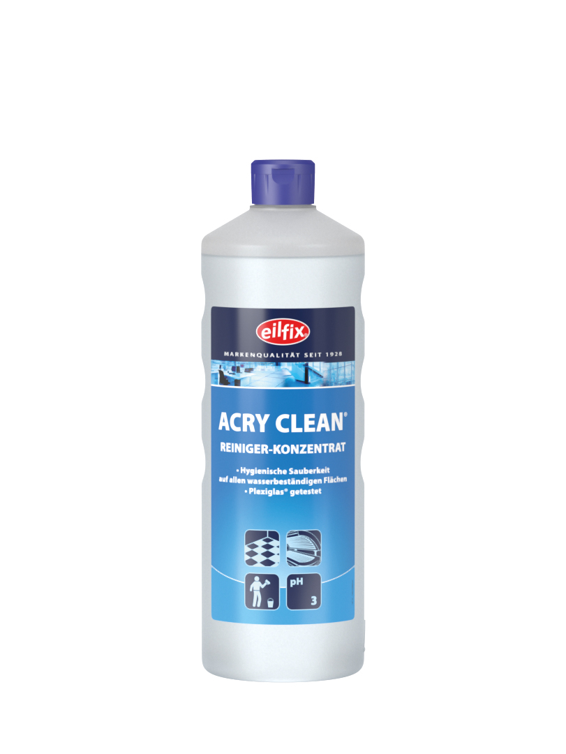 Eilfix® Acry Clean | Hygienereiniger Konzentrat | 1 Liter Flasche Eilfix® Acry Clean | Hygienereiniger Konzentrat | 1 Liter Flasche