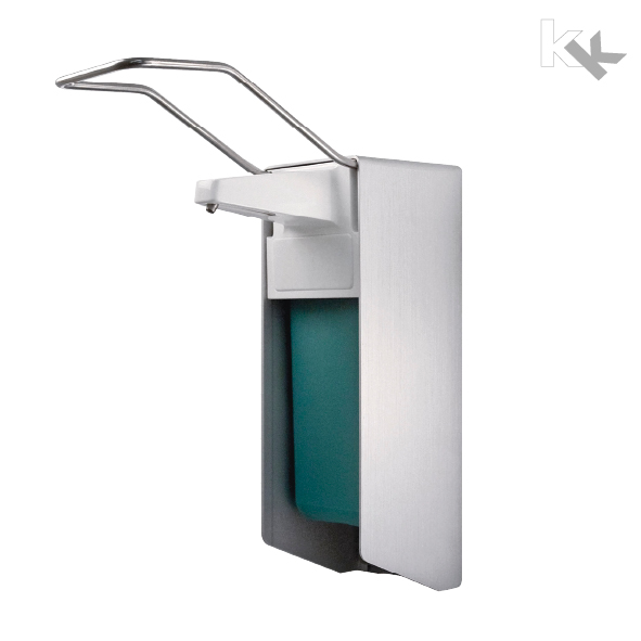 Eurospender 1 Liter langer Arm mit Edelstahlpumpe Eurospender 1 Liter langer Arm mit Edelstahlpumpe