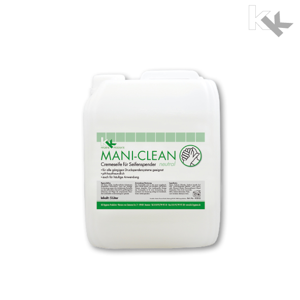 KK Mani-Clean neutral Seife | Cremeseife | 5 Liter Kanister