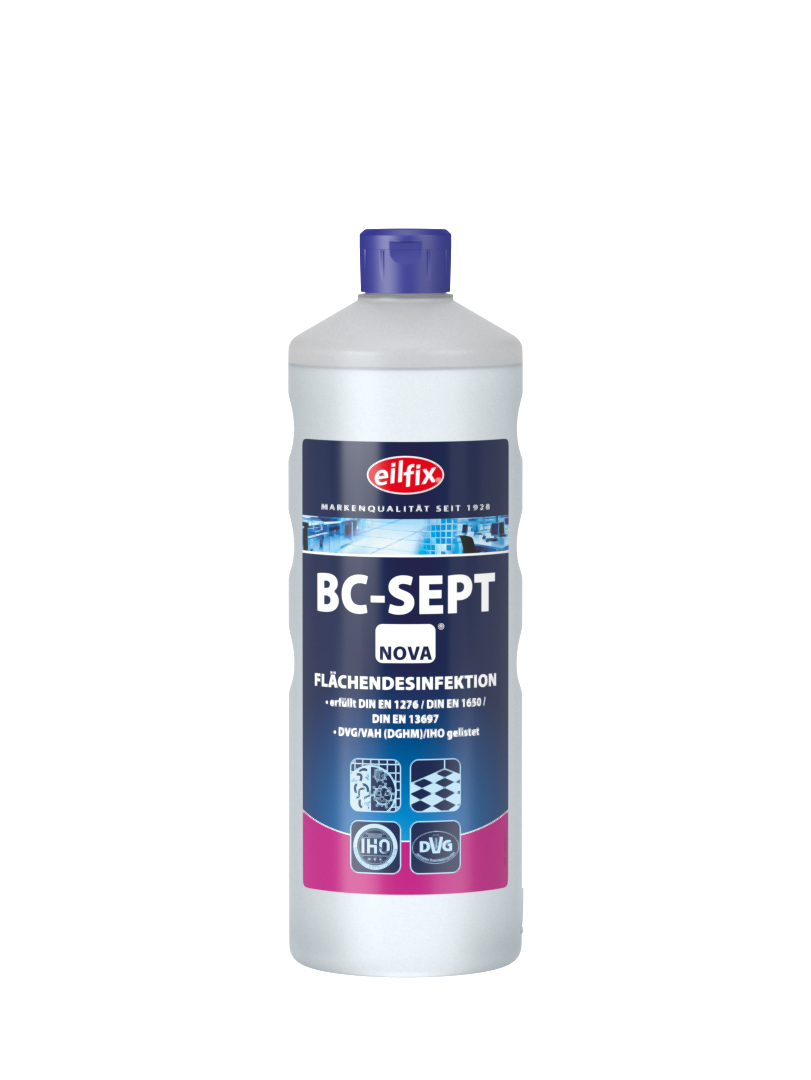 Eilfix BC SEPT nova | Flächendesinfektion | 1 Liter Flasche Eilfix BC SEPT nova | Flächendesinfektion | 1 Liter Flasche