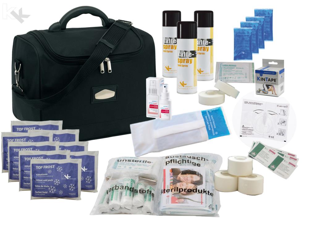 KK Sportbetreuertasche Pro | Sanitätstasche mit Füllung KK Sportbetreuertasche Pro | Sanitätstasche mit Füllung