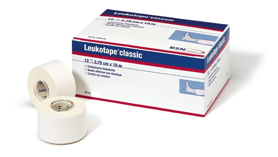 Leukotape® classic 3,75 cm x 10 m Rolle Weiß Sporttape Leukotape® classic 3,75 cm x 10 m Rolle Weiß Sporttape