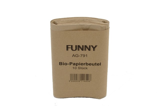 Bio Papiermüllbeutel | ca. 10 Liter | 10 Stück/Bündel Bio Papiermüllbeutel | ca. 10 Liter | 10 Stück/Bündel