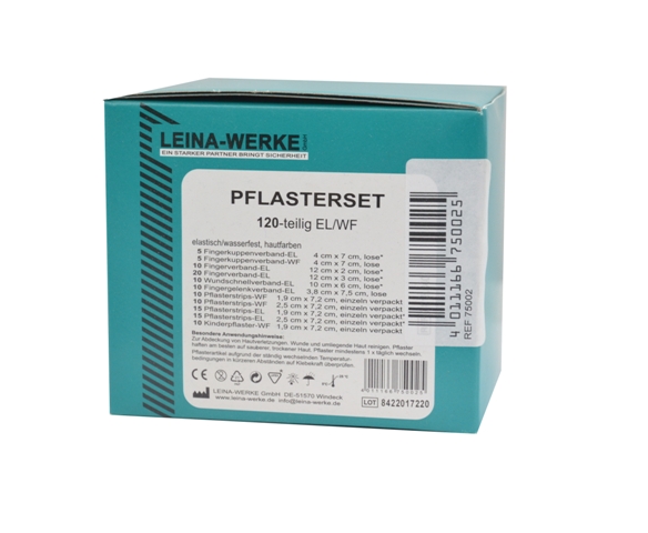 Pflaster-Set | 120-teilig | elastisch | wasserfest Pflaster-Set | 120-teilig | elastisch | wasserfest