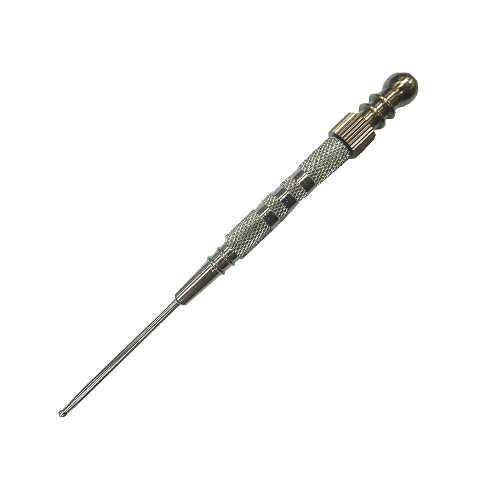 Ohr-Punktsucher aus Edelstahl mit 2,5 mm Spitze