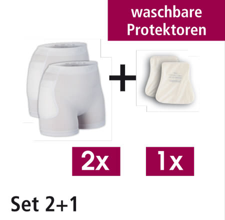 Suprima | Hüftprotektor Set 2 | Unisex | S-XXL | Weiß | 1495