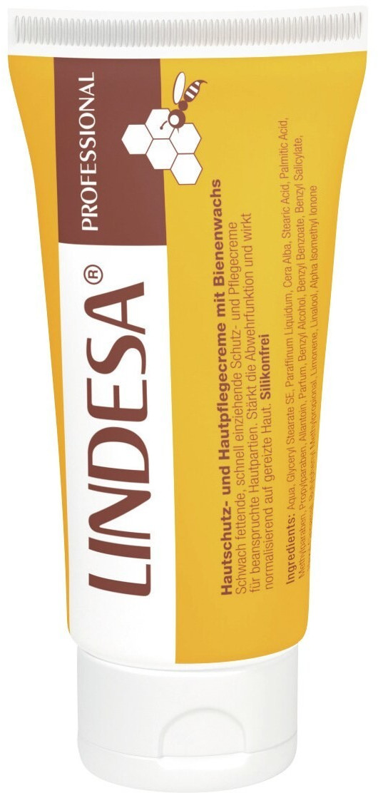 LINDESA® PROFESSIONAL | Hautschutz- und Pflegecreme | Parfümiert | 50 ml Tube