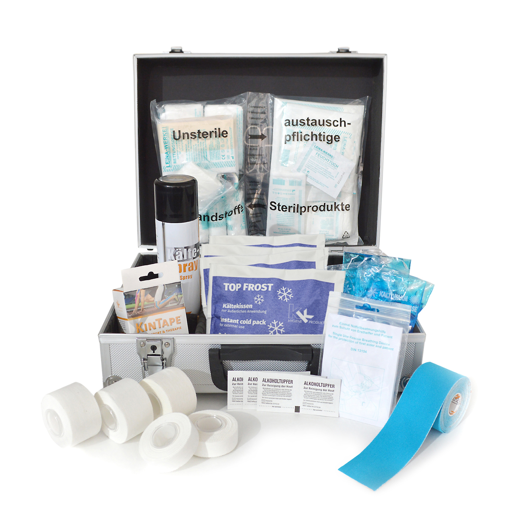 KK Sportbetreuerkoffer Basic | Sanitätskoffer mit Füllung KK Sportbetreuerkoffer Basic | Sanitätskoffer mit Füllung