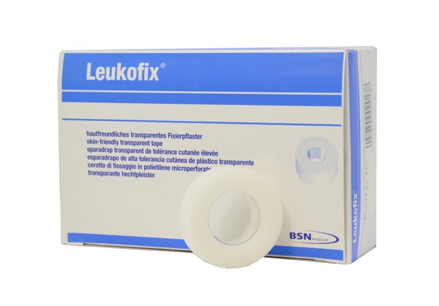 Leukofix® | Fixierpflaster | Transparent | 1,25 cm x 9,2 m Rolle Leukofix® | Fixierpflaster | Transparent | 1,25 cm x 9,2 m Rolle