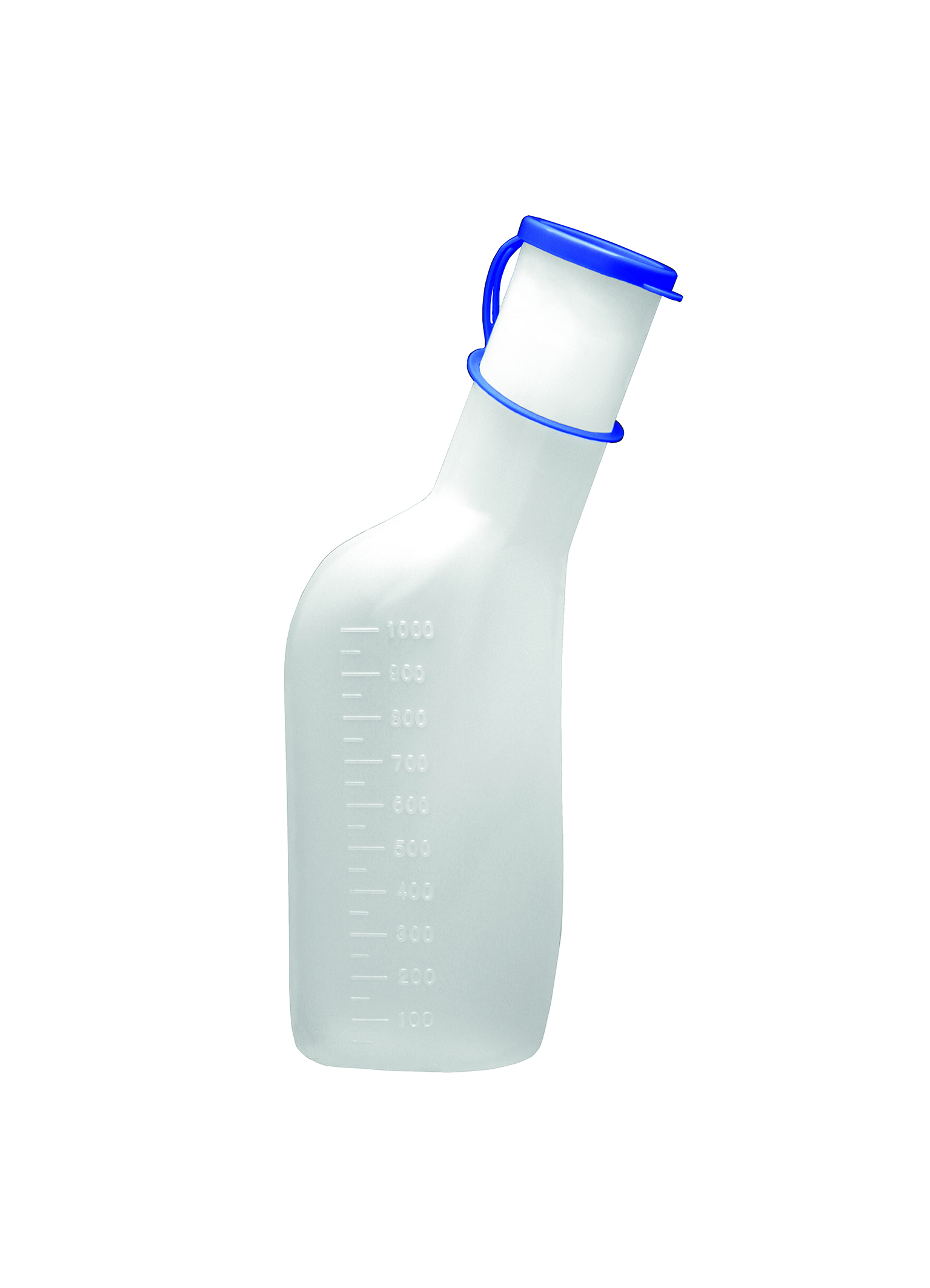 Urinflasche | Für Männer | Aus milchigem Kunststoff | 1000 ml Urinflasche | Für Männer | Aus milchigem Kunststoff | 1000 ml