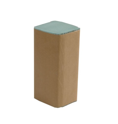Falthandtuch | 25 x 23 cm | 1-lagig | ZZ-Falz | Grün | 5000 Stück/Karton Falthandtuch | 25 x 23 cm | 1-lagig | ZZ-Falz | Grün | 5000 Stück/Karton