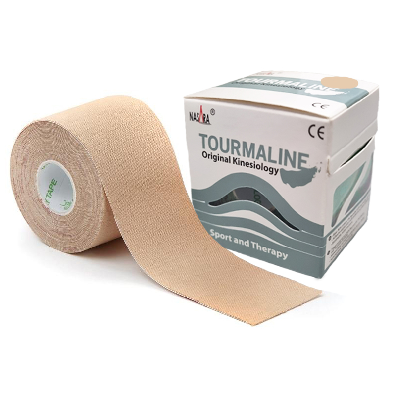Nasara® Turmalin Tape 5 cm x 5 m ver. Farben Nasara® Turmalin Tape 5 cm x 5 m ver. Farben