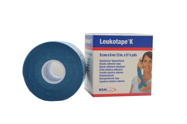 Leukotape® K Kinesiologie Tape Blau 5 cm x 5 m Leukotape® K Kinesiologie Tape Blau 5 cm x 5 m