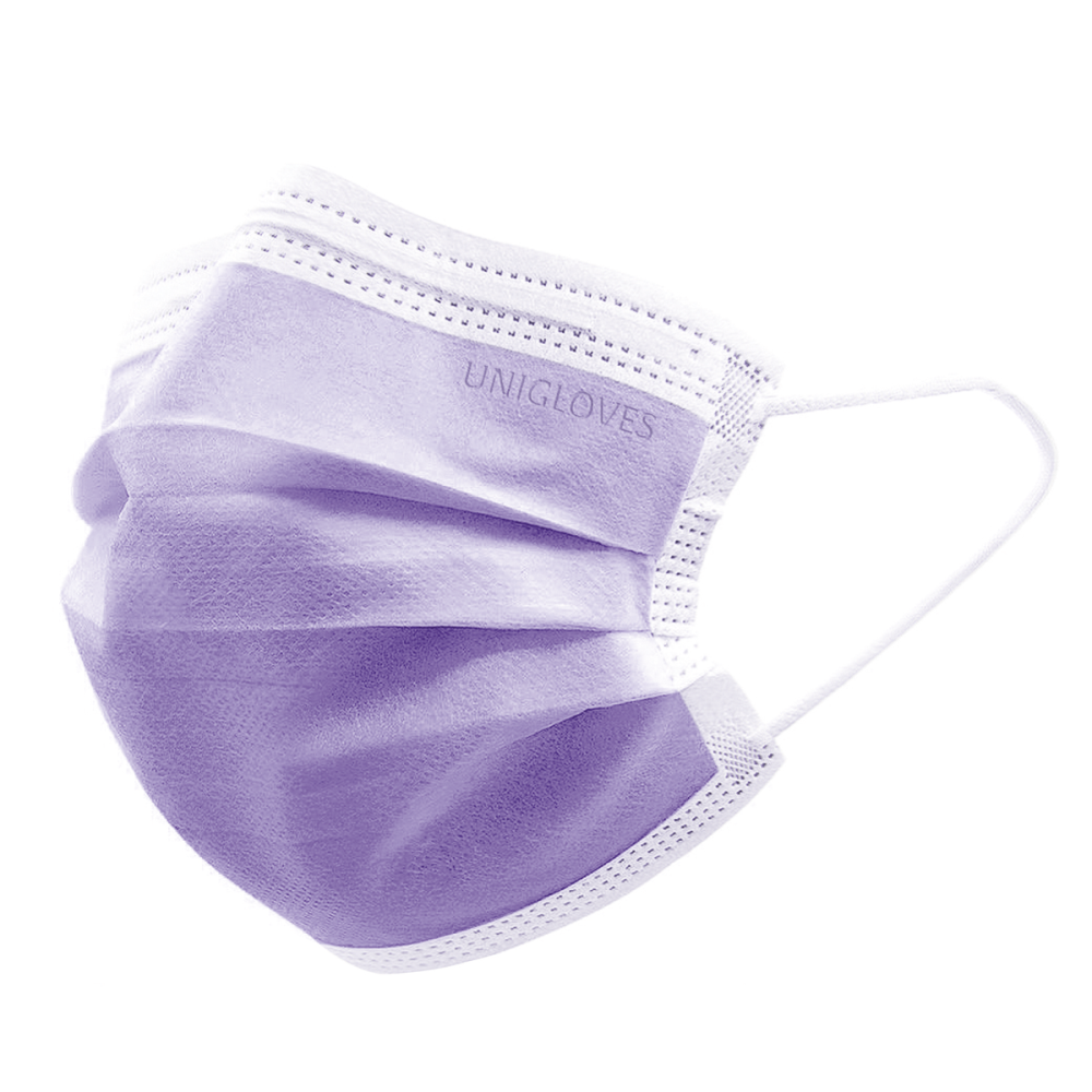 OP-Mundschutz Profil plus Latexfrei Elastikbänder Box mit 50 St. Violett OP-Mundschutz Profil plus Latexfrei Elastikbänder Box mit 50 St. Violett