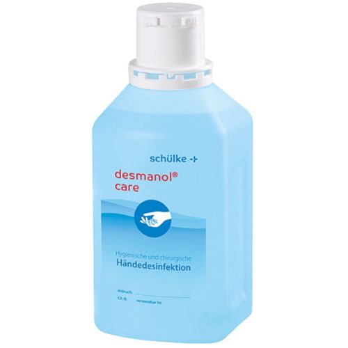 Schülke desmanol care | Alkoholische Händedesinfektion | 500 ml Flasche Schülke desmanol care | Alkoholische Händedesinfektion | 500 ml Flasche