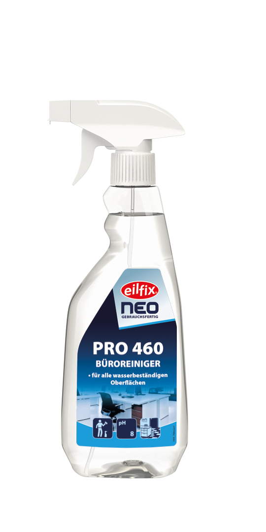 Eilfix®-NEO PRO 460 Büroreiniger 500 ml Sprühflasche Eilfix®-NEO PRO 460 Büroreiniger 500 ml Sprühflasche