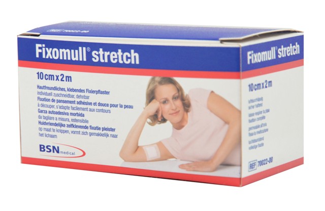 Fixomull® stretch Verbandfixierung 10 cm x 2 m Rolle