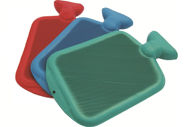 Sundo Wärmflasche mit einseitigen Lamellen  Rot 67700 Sundo Wärmflasche mit einseitigen Lamellen  Rot 67700