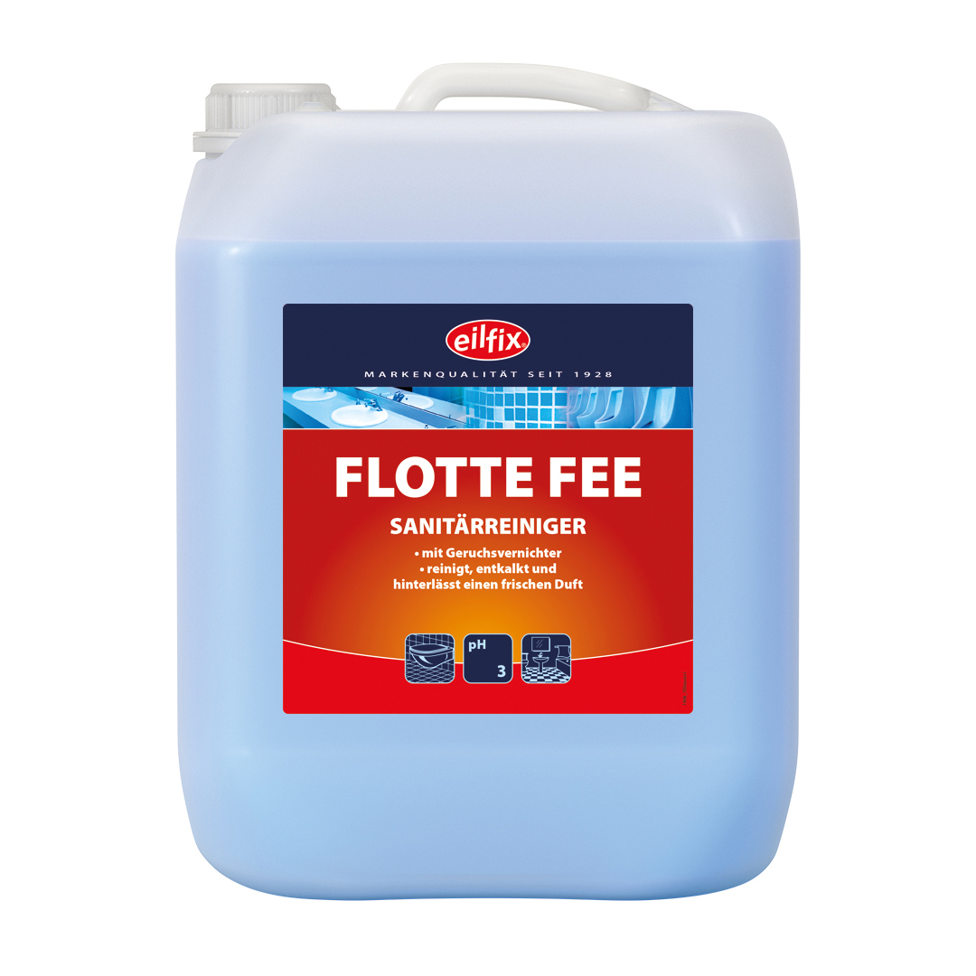 Eilfix® Flotte Fee | Sanitärreiniger | 10 Liter Kanister