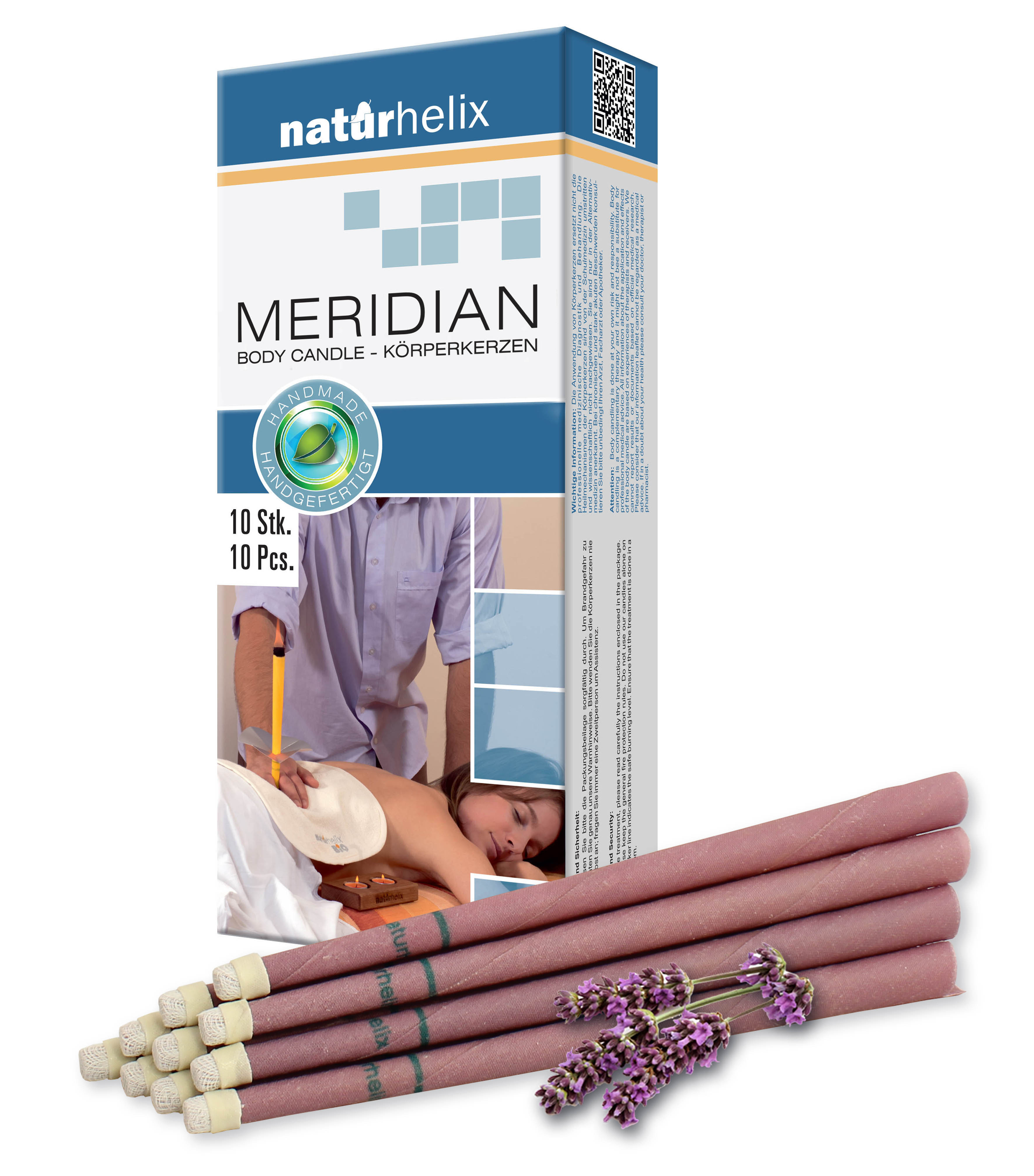 Körperkerzen Lavendel 10 Stück/Packung Körperkerzen Lavendel 10 Stück/Packung