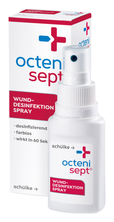 Octenisept Wunddesinfektion | Farblos | 50 ml Sprühflasche