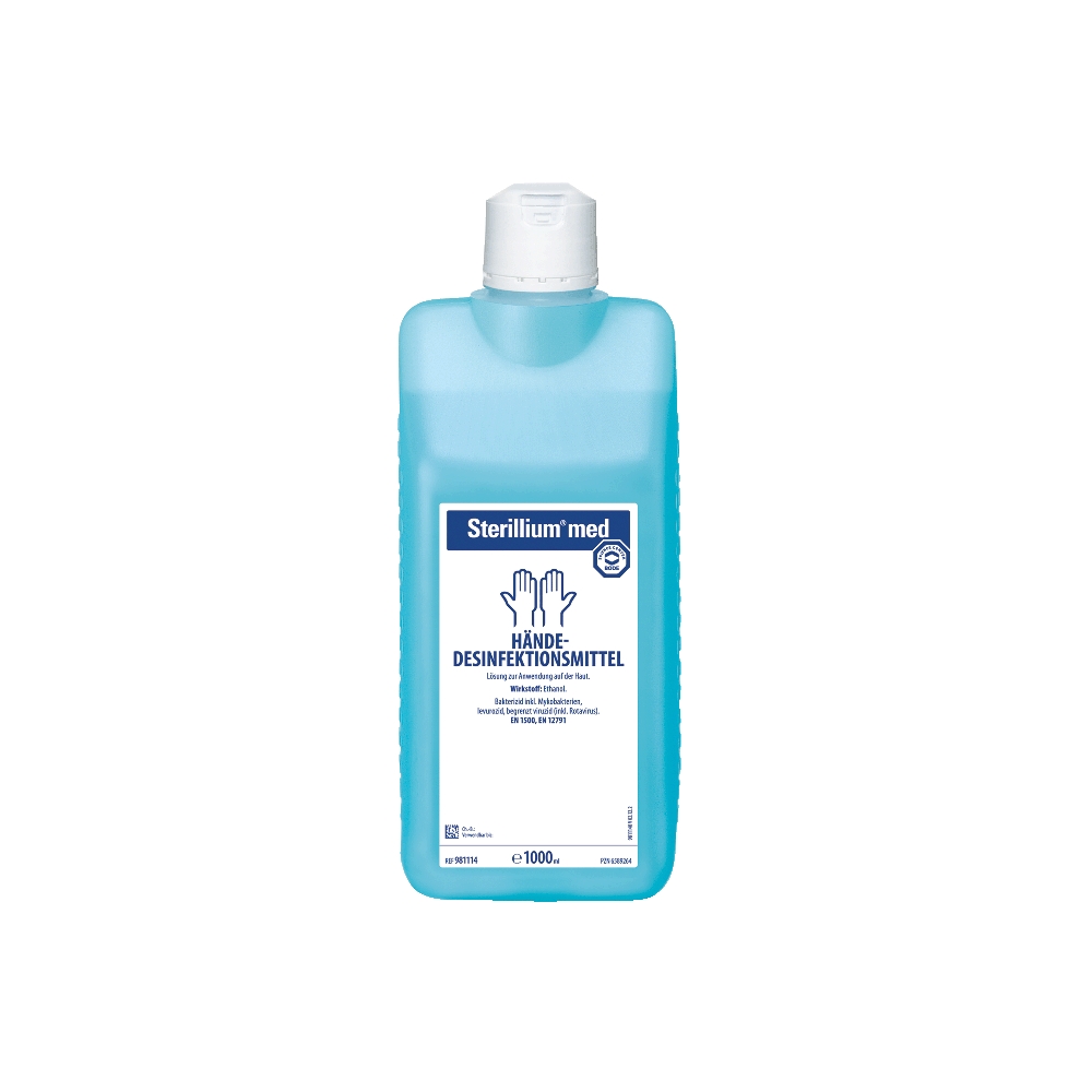 Sterillium® med | Alkoholisches Hände-Desinfektionsmittel | 1 Liter Sterillium® med | Alkoholisches Hände-Desinfektionsmittel | 1 Liter