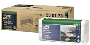 Tork Extrastarke Reinigungstücher | Weiß | 530178 | 500 Stück /Karton