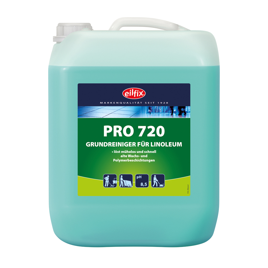 Eilfix® PRO 720 Grundreiniger für Linoleum |10 Liter Kanister Eilfix® PRO 720 Grundreiniger für Linoleum |10 Liter Kanister