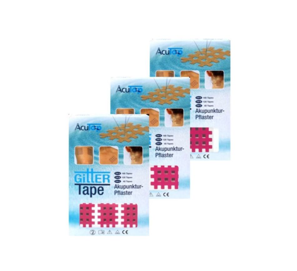 AcuTop® Gitter Tape Set Typ A + Typ B + Typ C Pink AcuTop® Gitter Tape Set Typ A + Typ B + Typ C Pink