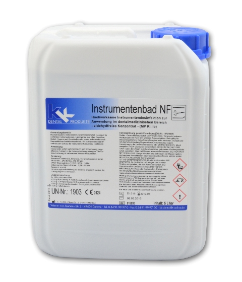 KK Instrumentenbad 5 Liter Konzentrat Desinfektion KK Instrumentenbad 5 Liter Konzentrat Desinfektion