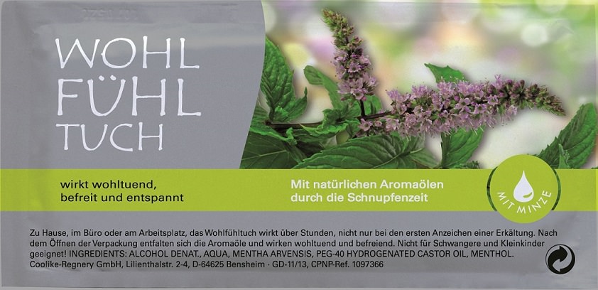 Aromatuch aus Vlies Wohlfühltuch