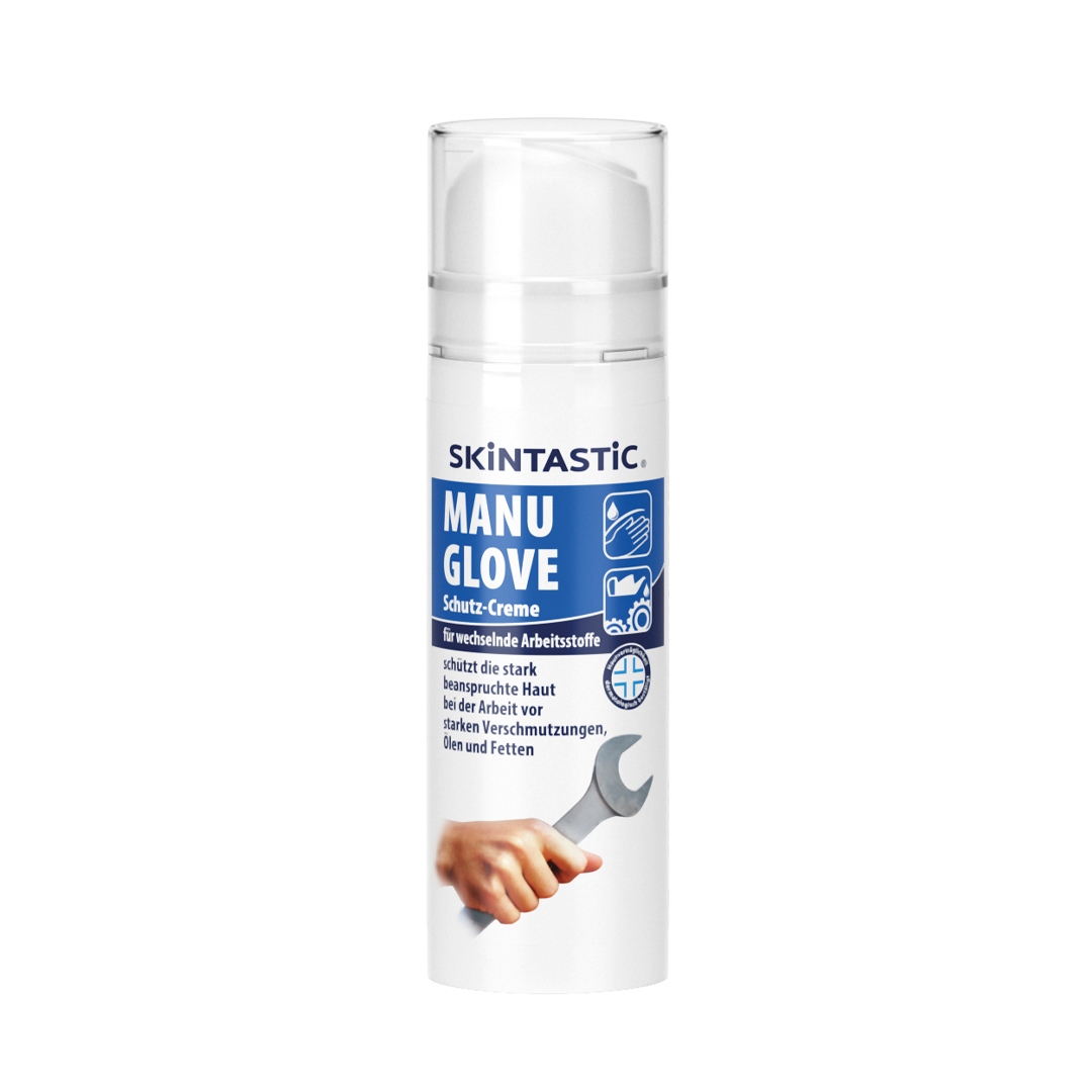 MANU GLOVE | Hautschutzcreme | 150 ml/Pumpspender MANU GLOVE | Hautschutzcreme | 150 ml/Pumpspender