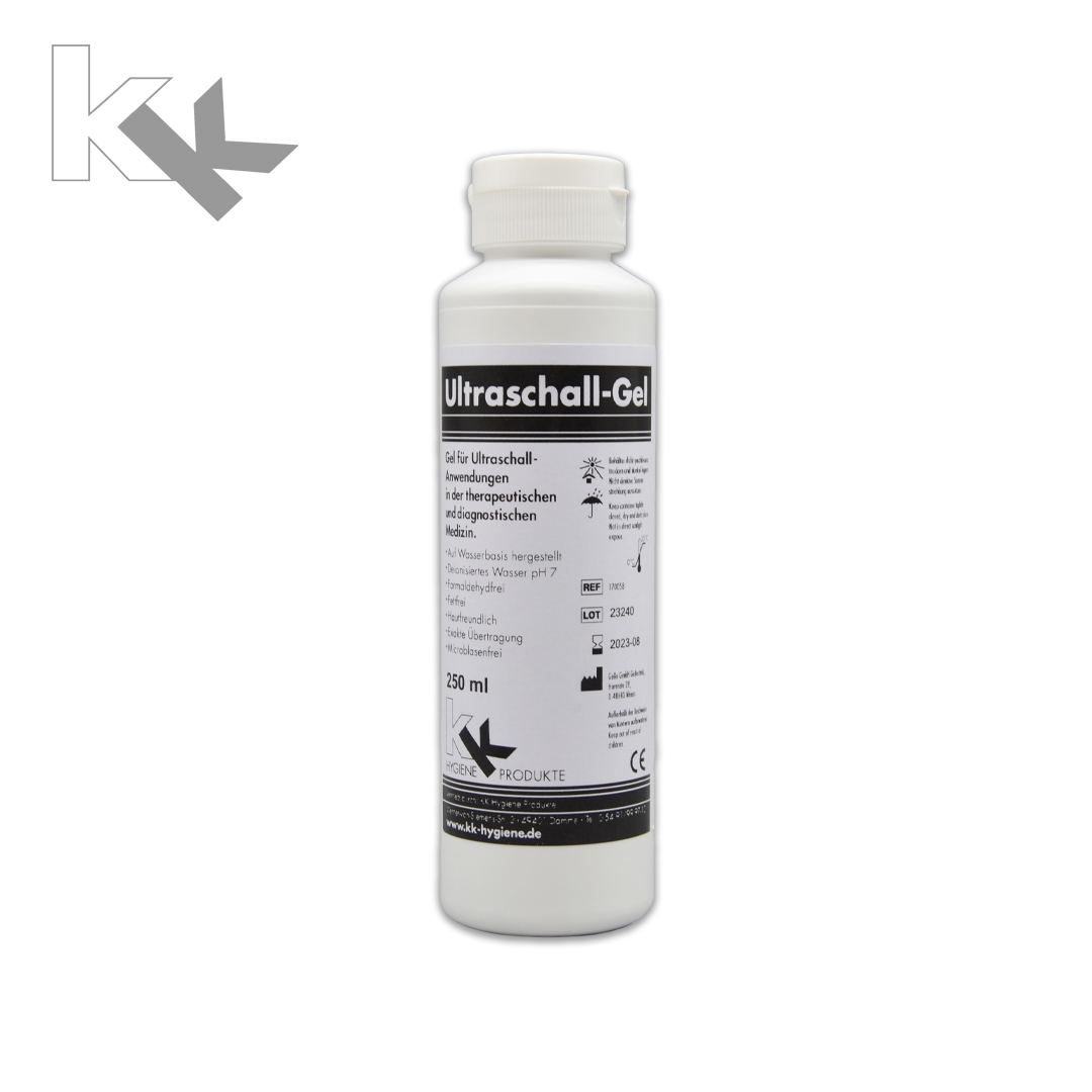 KK Ultraschallgel Kontaktgel 250 g Flasche KK Ultraschallgel Kontaktgel 250 g Flasche