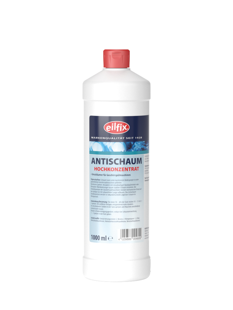 Eilfix® Antischaum | Hochkonzentrat | 1 Liter Flasche Eilfix® Antischaum | Hochkonzentrat | 1 Liter Flasche