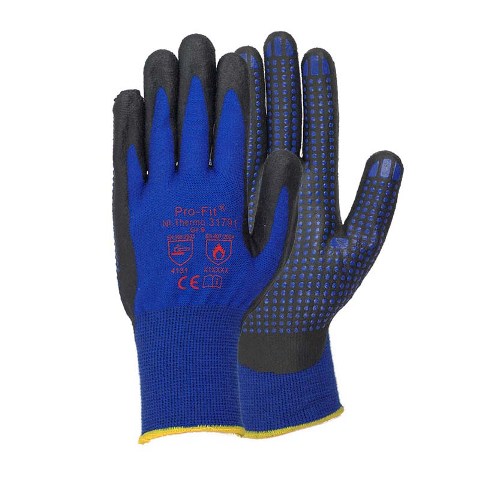 Pro-Fit® NI-Thermo Nitril Feinstrickhandschuhe Größe 7-11-10 - XL Pro-Fit® NI-Thermo Nitril Feinstrickhandschuhe Größe 7-11-10 - XL