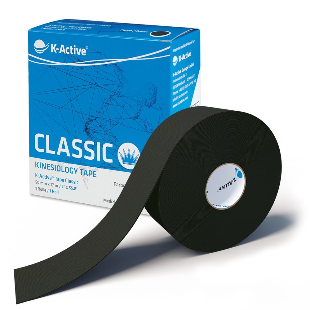 K-Active Tape Classic 50 mm x 17 m Singlebox vers. Farben