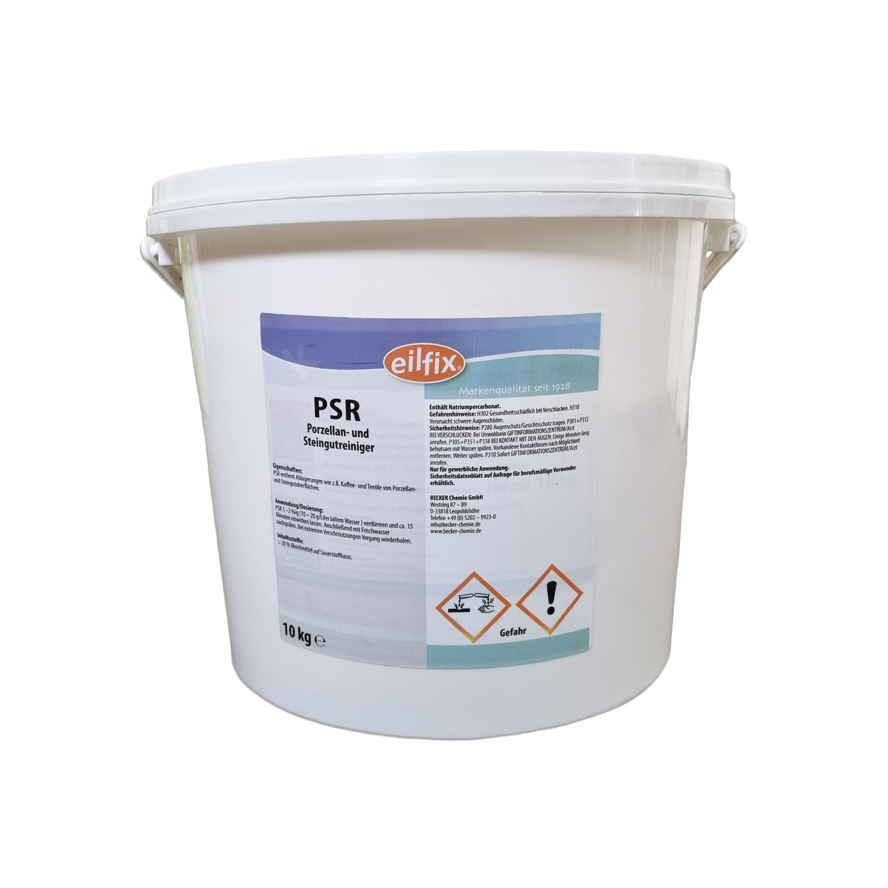 Eilfix® PSR Porzellan- & Steingutreiniger 10 kg Eilfix® PSR Porzellan- & Steingutreiniger 10 kg