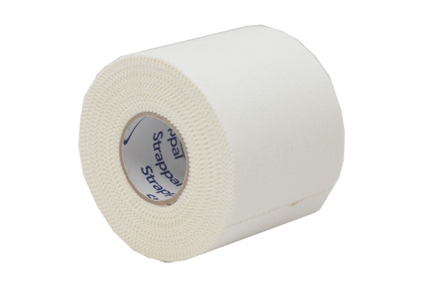 Strappal® | Klebebinde Tape | Weiß | 5 cm x 10 m Rolle