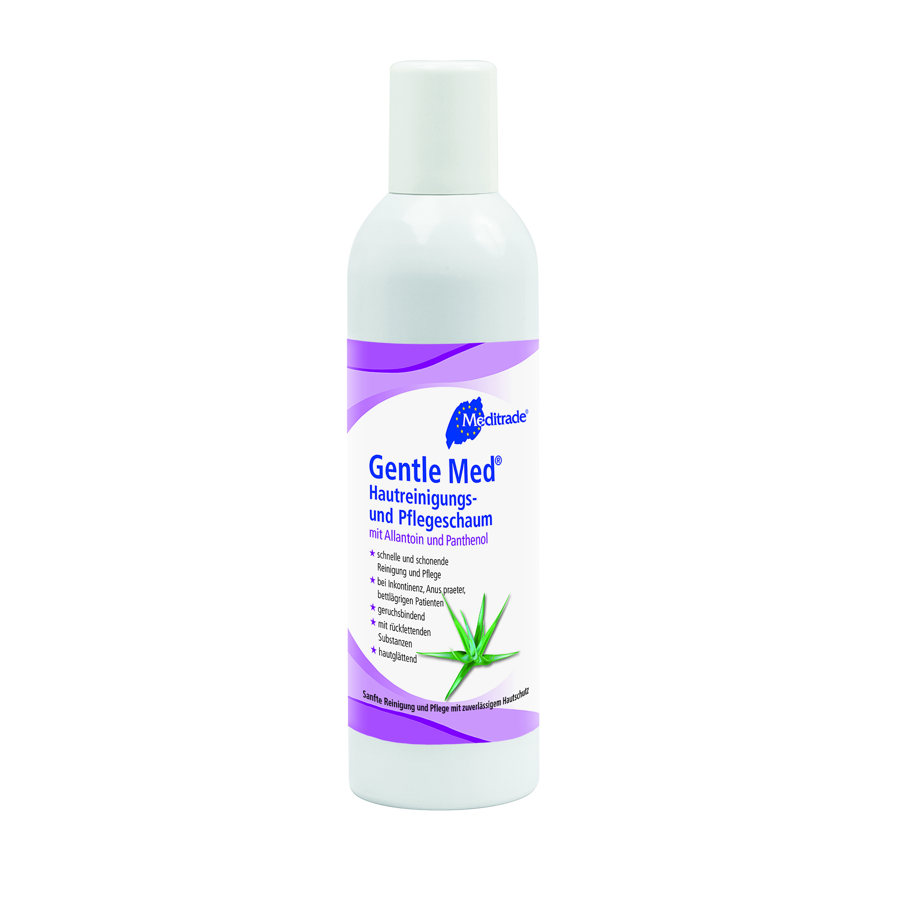 Meditrade Gentle Med® Hautreinigungs- & Pflegeschaum 500 ml Flasche